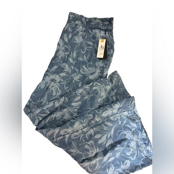 Pants - Floral Blue Women's Joggers
